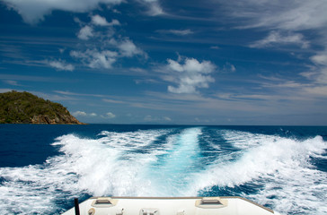 Power boat, Airlie Beach, Queensland