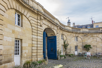 Wall Mural - Museum of Decorative Arts (Musee des Arts Decoratifs), housed in Hotel de Lalande (1779), one of town's finest mansions, characteristic of French hotels particular. Bordeaux, France.