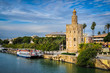 Golden Tower (Torre del Oro) in Seville, Andalusia, Spain