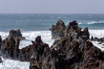 Poster - Küste bei Los Hervideros auf Lanzarote