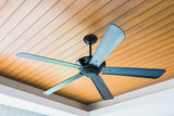 Fototapeta Na drzwi - Electric Ceiling fan decoration interior of room