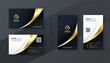 © starlineart - luxury golden business card template design set