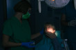 © qunica.com - Closeup dental examination on a female patient in the office of the dentist