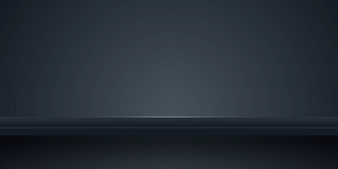 Wall Mural - black table tray product mockup presentation background design