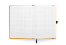 Notepad Or Notebook Paper At White Background