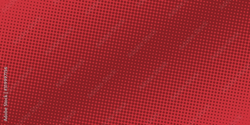 Red dot pattern halftone abstract presentation background design Stock ...