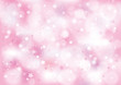 © メガネ - 星　キラキラ　背景　ピンク