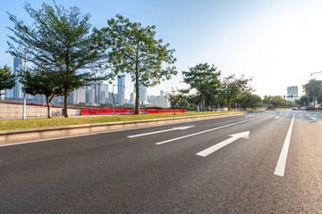 road in park