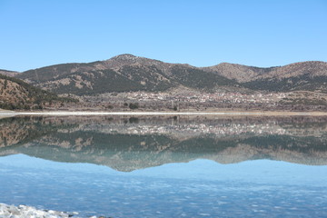 Wall Mural - Salda Lake, Burdur Province Turkey 