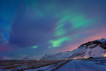 Wall Mural - amazing northern lights