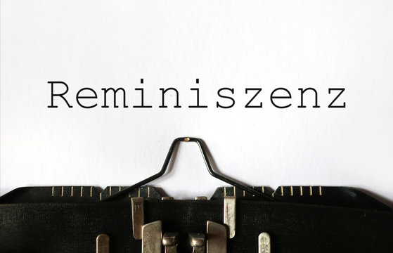 Re­mi­nis­zenz