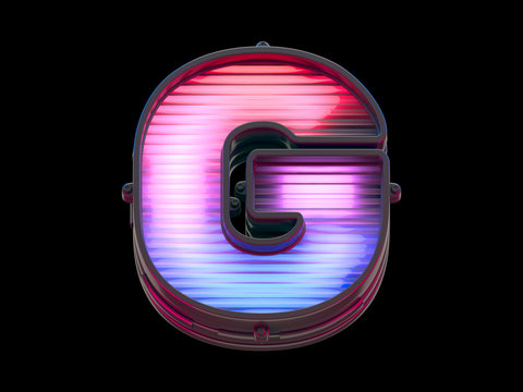 Light board sign font.