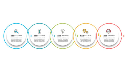 business infographic template. thin line design with numbers 2, 3, 4, 5, 6 options or steps.