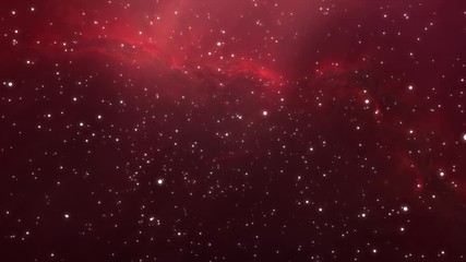 Wall Mural - space nebula red background. night starry sky, milky way in beautiful night horizon. the stars are e