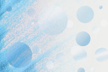 Poster - colorful circle confetti background 