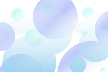 Poster - colorful circle confetti background 