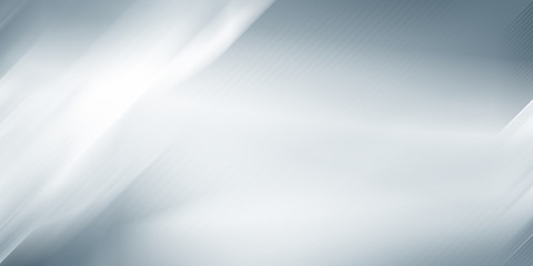 Gray halftone pattern with white line motion backdrop wallpaper. Clean Grey geometric background.