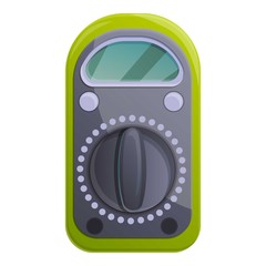 Poster - Tester multimeter icon. Cartoon of tester multimeter vector icon for web design isolated on white background