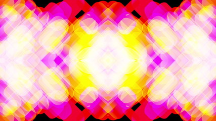 Poster - Digital background from color brush strokes and shapes. Computer generated 3d render.