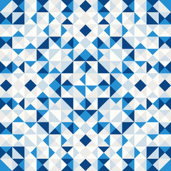 Wall Mural - triangle background, colourful mosaic backdrop. geometric vector background.