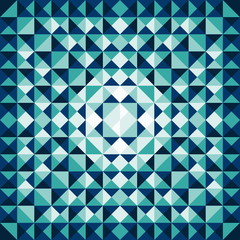 Wall Mural - triangle background, colourful mosaic backdrop. geometric vector background.