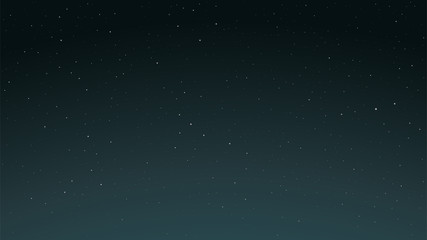 Night shining starry sky, space background with stars. 