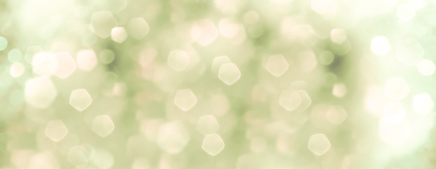 Wall Mural - abstract christmas background banner - pastel background with bokeh lights