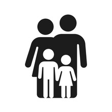Simple Family Symbol Icon