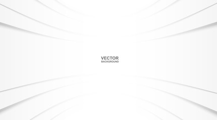 abstract. white line overlap background ,light and shadow .vector.