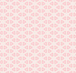 Vector minimalist geometric seamless pattern with simple triangular shapes, small elements. Abstract background texture in pink colour. Cute girlish design for decor, fabric, wrapping, textile, cloth
