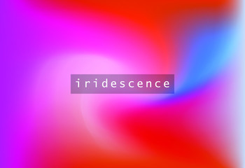 Aufkleber - Abstract iridescent background with colorful pastel stains.