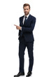 © Viorel Sima - sexy young businessman pointing finger to side