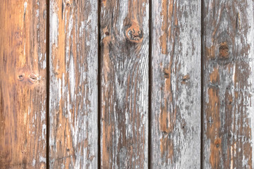 Sticker - Rustic wooden background