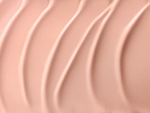 Texture Of Natural Cream, Top View