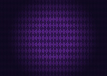 Diamond-shape Quadrangle Purple Background, The Pattern On The Purple Floor For Gretting Card Banner, Poster,  Template, Flyer & Brochure, Vector Illustration, EPS10.