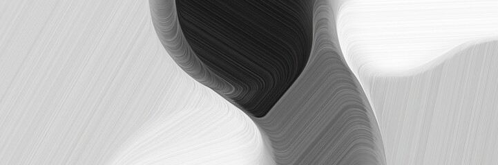 Poster - card background texture with light gray, very dark blue and gray gray color and modern soft curvy waves background design