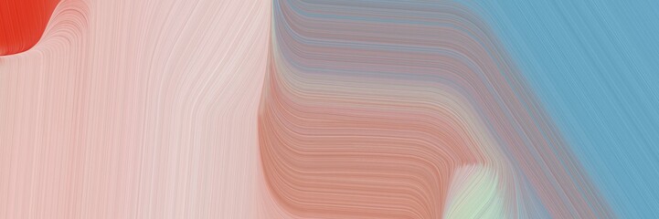 Poster - card background texture with silver, pastel gray and cadet blue color and modern soft curvy waves background illustration