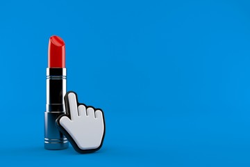 Poster - Lipstick with web cursor