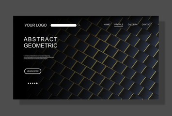 modern Landing page template,colorful,for business website design.