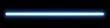 Neon glow stick. Blue laser ray. Fluorescent light ray.