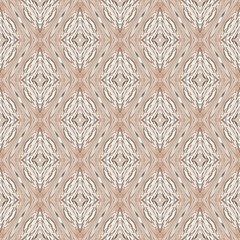 Wall Mural - Seamless Geometric Pattern mosaic vintage background 