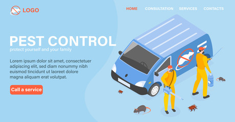 Wall Mural - Pest Control Page Design