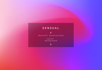 Poster - Soft blurred pastel background with colorful stains. Digital abstraction.
