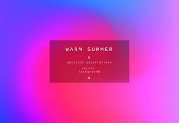 Poster - Soft blurred pastel background with colorful stains. Digital abstraction.