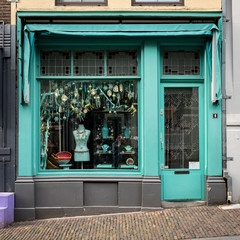 Turquoise curiousity shop