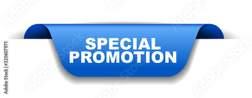 Cuadros en Lienzo blue vector banner special promotion