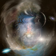 Canvas Print - unreal dimension