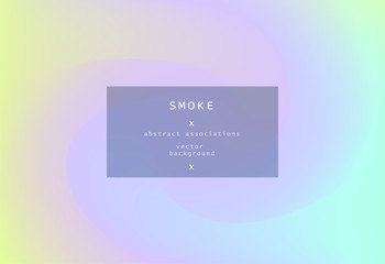 Aufkleber - Soft blurred pastel background with colorful stains.
