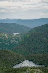 Wall Mural - landscape of the gaspésie.Pic dawn. Gaspésie Quebec.