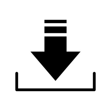 download - cloud download icon vector design template